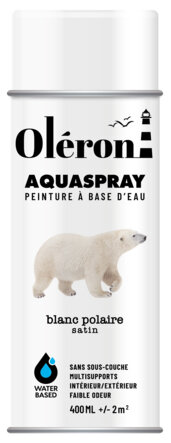 OLERON AQUA SPRAY blanc polaire satin