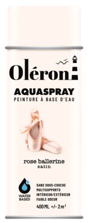 Aérosol OLERON AQUA SPRAY rose ballerine satin 0.400ml